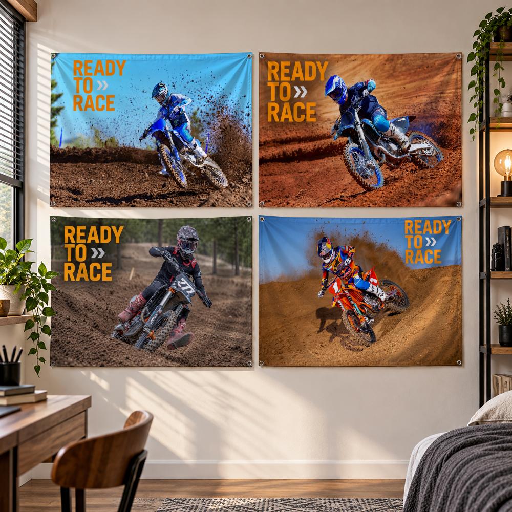 Banderas decorativas con motiv - Outdoor Sport Club reseña y precio