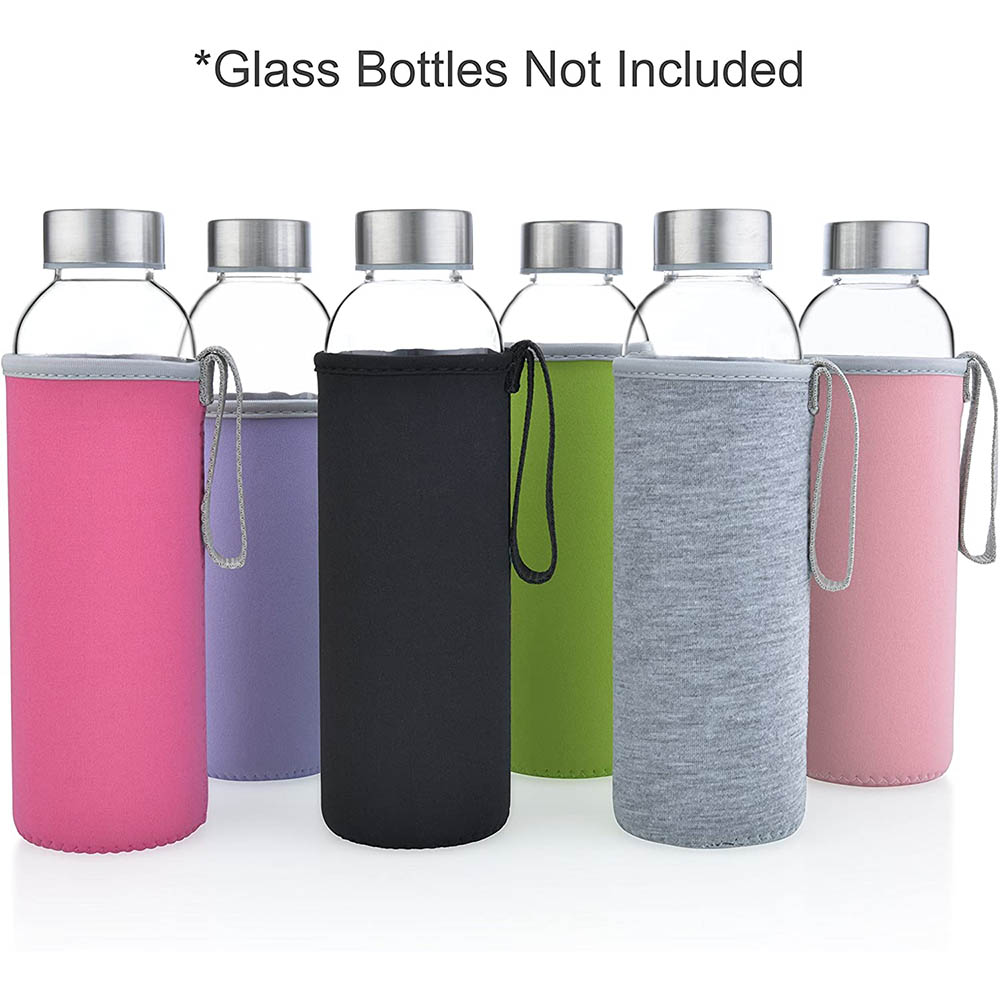 Funda portátil para botellas d - Outdoor Sport Glass Water Bottle reseña y precio